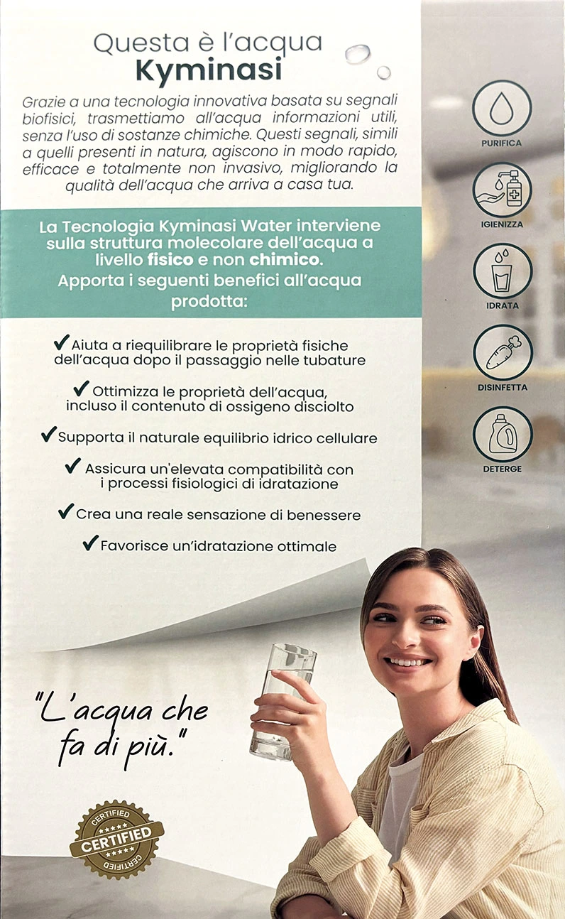questa è l'acqua kyminasi